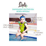 Owli Swimwarm Üşütmeyen Bebek Mayosu Neon Sarı - Siyah