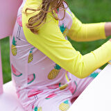 Owli SunSafe UV Korumalı Swimsuit Mayo Flamingo