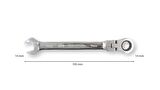 Ceta Form 14 mm Mafsallı Cırcırlı Kombine Anahtar B06-14