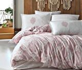 Clasy Tek Kişilik Nevresim Takımı Fiorita V1 Pembe