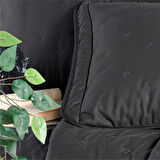 Clasy Microfiber Nakışlı Çift Kişilik Yatak Örtüsü Seti Aspendos