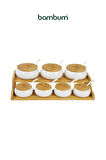 Bambum 7 Li Baharat Seti Dimple Standlı B5841