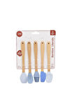 Bambum Zolly - 5’li Spatula Seti Mavi