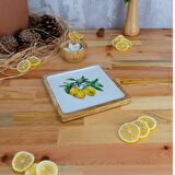 Bambum Kangura Limon Kare Tepsi Küçük
