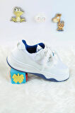 Unisex Çocuk Spor Ayakkabı Kuromi Spor Ayakkabı Özel Tasarım Bağçıklı ve Cırtlı Çocuk Sneaker Spor