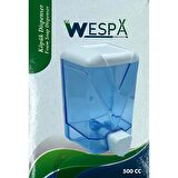 Wespa Plastik Şeffaf Köpük Sabun Dispenseri 500 ml. x 50 Adet