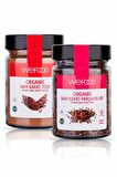 Wefood Organik Ham Kakao Tozu 140 gr + Organik Ham Kakao Parçacıkları 150 gr