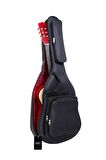 Yüksek Korumalı Klasik Gitar Kılıfı Çanta Gigbag Siyah
