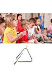 etal Eğitici Üçgen Zil Müfredata Uygun Anaokulu Ve Ilk Orta Öğretim Çocuk Müzik Aleti Triangle