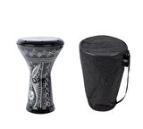 Donizetti Mısır Çömlek Darbuka Işlemeli Motif Baskı DnzMsrdİslemeli