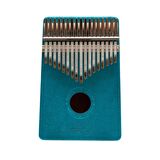 Kalimba Full Set - Hediye Paketi- Stant-Parmak Koruyucu Turkuaz