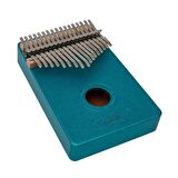 Kalimba Full Set - Hediye Paketi- Stant-Parmak Koruyucu Turkuaz