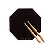 Bateri Davul Drum Pratice Pratik Calışma Pedi Pad Bal Peteği 1 Çift Baget Hediyeli