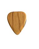 Profesyonel Ahşap Gitar Ukulele Penası Wooden Guitar Picks Kiraz Ağacı