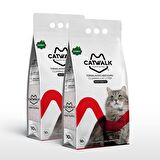 Catwalk Bentonit Topaklanan Kedi Kumu 10 Lt x 2 Adet