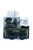 Toms Teddy Polarize Uv Güneş Gözlüğü Siyah Tt2019-4c101p