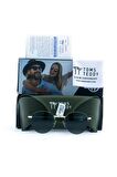 Toms Teddy Polarize Uv Metal Güneş Gözlüğü Altın Siyah Tt1038c103 Siyah