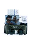 Toms Teddy Polarize/uv Metal Güneş Gözlüğü Altın Siyah Tt1050c103-siyah
