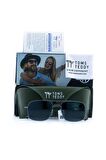 Toms Teddy Polarize/uv Metal Güneş Gözlüğü Mat Füme Tt1052c102m