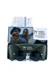 Toms Teddy Polarize/uv Metal Güneş Gözlüğü Nikel Siyah Tt1043c101-siyah