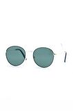 Toms Teddy Polarize Uv Metal Güneş Gözlüğü Altın Siyah Tt1043c103