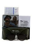Toms Teddy Polarize/uv Güneş Gözlüğü Kahverengi Tt3069c202m