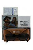Toms Teddy Polarize/uv Güneş Gözlüğü Kemik Kadın Güneş Gözlükleri Tt6024c101p