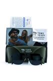 Toms Teddy Polarize/uv Metal Güneş Gözlüğü Siyah Tt1012c108