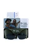 Toms Teddy Polarize/uv Metal Güneş Gözlüğü Siyah Tt1015c108