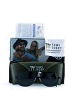 Toms Teddy Polarize/uv Metal Güneş Gözlüğü Siyah Tt1016c108