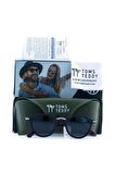 Toms Teddy Polarize/uv Güneş Gözlüğü Bordo Tt2015-1c505m