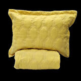 VNL STAR ÇİFT KİŞİLİK YATAK ÖRTÜSÜ HARDAL