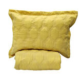 VNL STAR ÇİFT KİŞİLİK YATAK ÖRTÜSÜ HARDAL