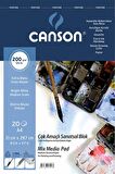 Canson Çok Amaçlı Sanatsal Blok 200Gr. 20 Yaprak, A4