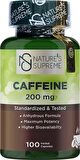 Caffeine 200 mg 100 Kapsül