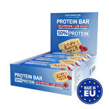 Supplementler.com %50 Protein Bar 50 Gr 12 Adet - BEYAZ ÇİKOLATA-ORMAN MEYVELERİ