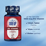 One Up Vitamin B12 60 Dilaltı Tablet - VİŞNE