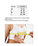 Liona Kadın Bisiklet Yaka Siyah Renk Crop Top Bluz