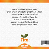 Limonlu Earl Grey Aroması 10 ml