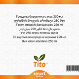 Üzüm Yaban Mersini Aroması 250 ml