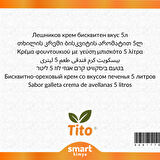 Fındık Kremalı Bisküvi Aroması 5 litre