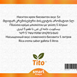 Bol Kremalı Bisküvi Aroması 5 litre