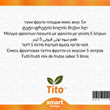 Tutti Frutti Meyve Karışımı Aroması 5 litre