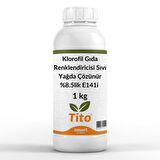 Klorofil Gıda Renklendiricisi Sıvı Yağda Çözünür %8.5lik E141i 1 kg