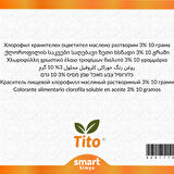 Klorofil Gıda Renklendiricisi Sıvı Yağda Çözünür %3lük E141i 10 g