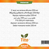 Premium Yeşil Elma Aroması 250 ml