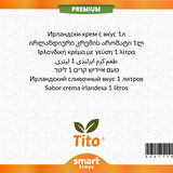 Premium İrlanda Kreması Aroması 1 litre