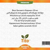 Premium Karamelli Bisküvi Aroması 10 ml