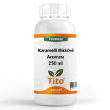 Premium Karamelli Bisküvi Aroması 250 ml