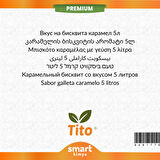 Premium Karamelli Bisküvi Aroması 5 litre